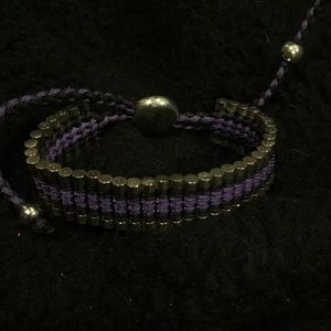 Links London friends forever purple bracelet